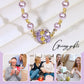 💖Hot Sales-50% OFF✨Elegant Imitation Pearl Necklace with Sparkling Magnetic Rhinestone Ball