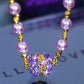 💖Hot Sales-50% OFF✨Elegant Imitation Pearl Necklace with Sparkling Magnetic Rhinestone Ball