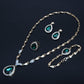 💖HOT SALE 50% OFF💖✨The Best Gift For Yourself💝Elegant Faux Gemstone Necklace Set