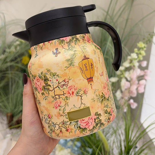 💥Jualan Panas🌿1000ml Teko Bertebat Vakum dengan Penapis