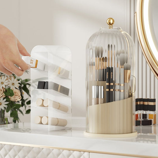 🌸 Sliding Lid Toothbrush Organiser – Wall-Mounted, Dustproof & Perfect for Small British Bathrooms & En-Suites 🏠