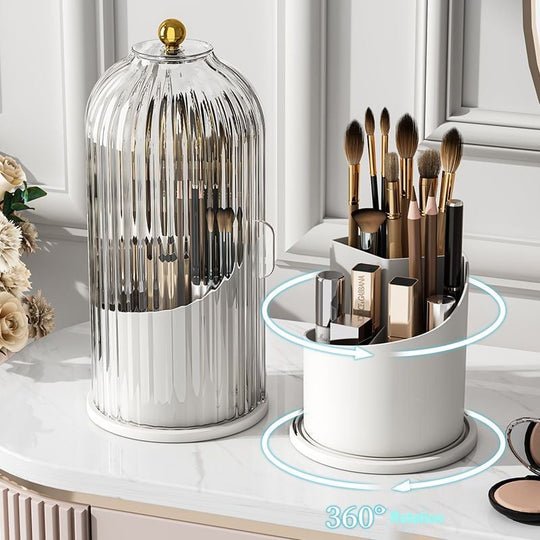 🌸 Sliding Lid Toothbrush Organiser – Wall-Mounted, Dustproof & Perfect for Small British Bathrooms & En-Suites 🏠
