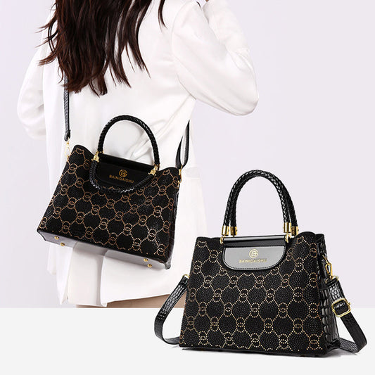 🔥2025 HOT SALE🔥 Women’s Luxury 3-Compartment Handbag with Shoulder Strap