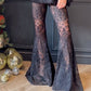 ✨New Arrival✨Stylish Blazer & See Through Flared Pants 2 PCS Set