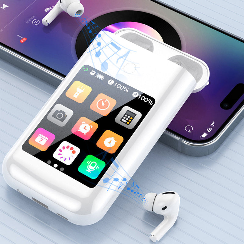 ⏳Tidsbegrenset spesialtilbud⌛📱 Bærbar 3-i-1-lader Multimedia Bluetooth-ørepropper