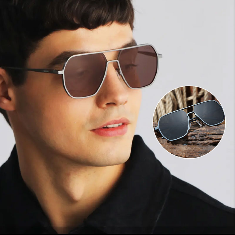 ✨New Arrival✨Irregular Frame UV Protection Polarized Lens Sunglasses