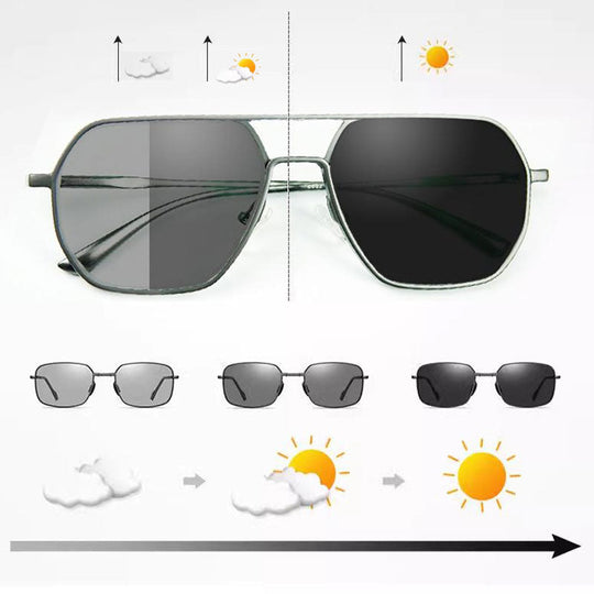 ✨New Arrival✨Irregular Frame UV Protection Polarized Lens Sunglasses