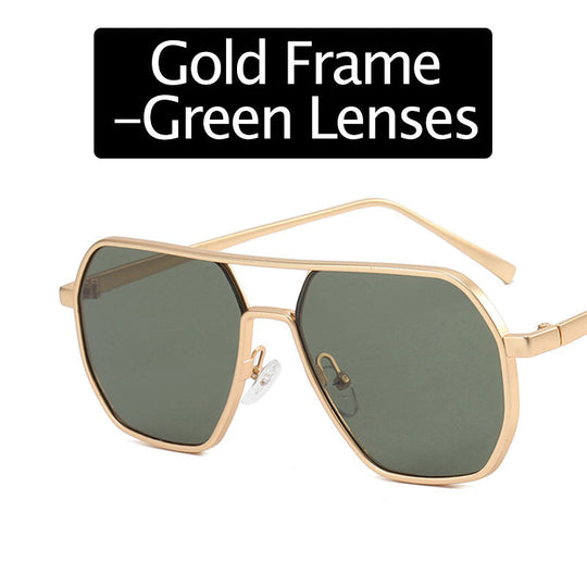 ✨New Arrival✨Irregular Frame UV Protection Polarized Lens Sunglasses