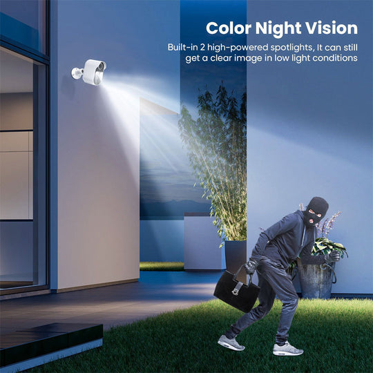 🎁 Hot Sale 49% OFF 🔥Solar Powered Surveillance Camera - WiFi Wireless IP Camera
