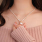 🔥New Year Hot sale 50% OFF🔥Vintage Elegant Zirconia Imitation Pearl Necklace & Earrings