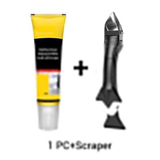 💥Black Friday Sales 50% OFF💥Multifunctional Waterproof White Caulk with Scraper