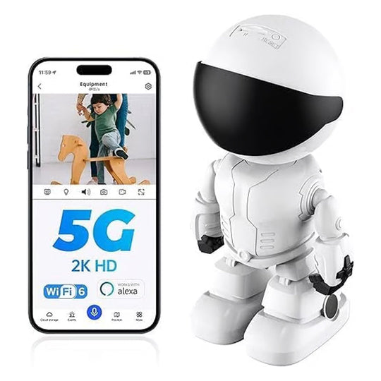 👍🤖Kamera Robot Pengesanan Gerakan Dalaman Tanpa Wayar🏠 Penjaga Rumah Baharu Anda, Pengawasan Pintar, Ketenangan Fikiran!