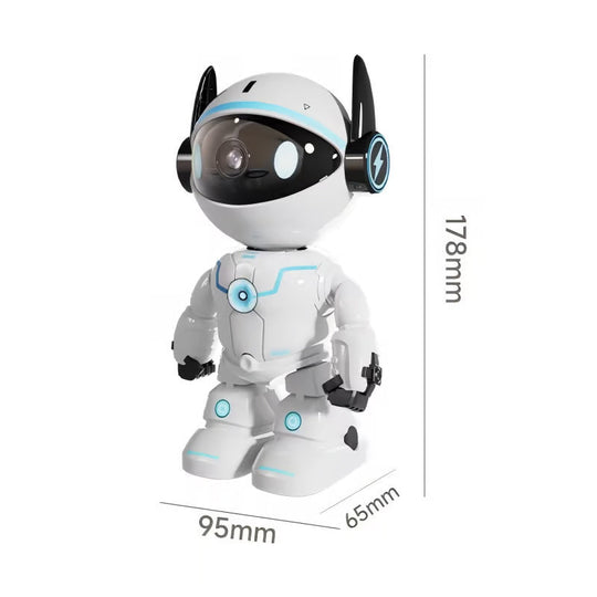 👍🤖Kamera Robot Pengesanan Gerakan Dalaman Tanpa Wayar🏠 Penjaga Rumah Baharu Anda, Pengawasan Pintar, Ketenangan Fikiran!