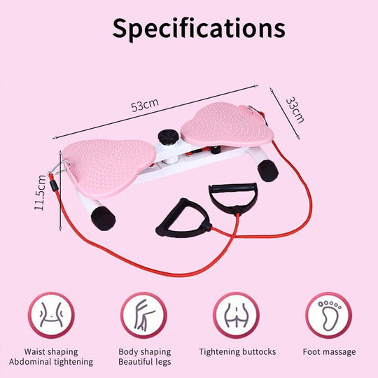 💐40% OFF ! Multifunctional Waist Twister Set – Full body toning 💪🔄【Limited Offer】