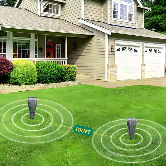 🌸Spring Sale 40% OFF🌸 Solar Powered Waterproof Screw Mole Repellent