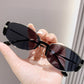 ✨2025 New Trend✨Women's Retro Oval Narrow Frame Sunglasses
