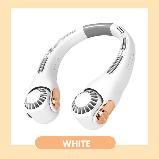 Neck Air Conditioner Fan – Ultra‑quiet, 360° rotating, 3 speeds. Hands‑free cooling, long battery. Summer essential!