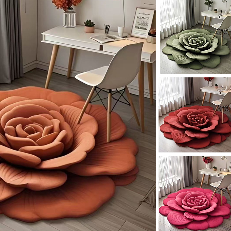 🌸Tidsbegrenset spesialtilbud🌸 Blomsterplysj og kiselgur gulvmatte