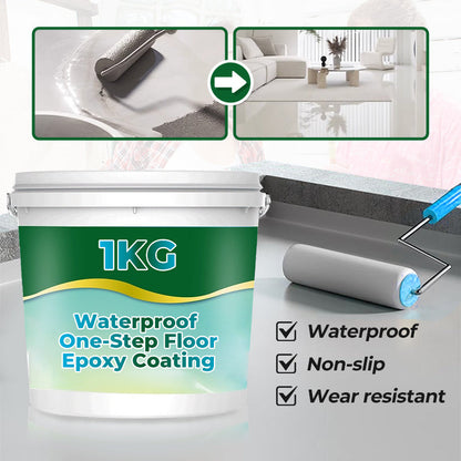 ✨New Arrival✨High-Gloss Marble Finish Epoxy Floor Coating【Waterproof self-leveling】
