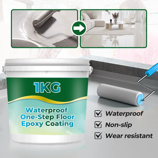 ✨New Arrival✨High-Gloss Marble Finish Epoxy Floor Coating【Waterproof self-leveling】