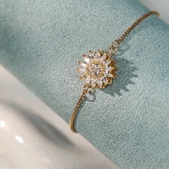 🎁🌻Sunflower Mood Bracelet（Adjustable Size）