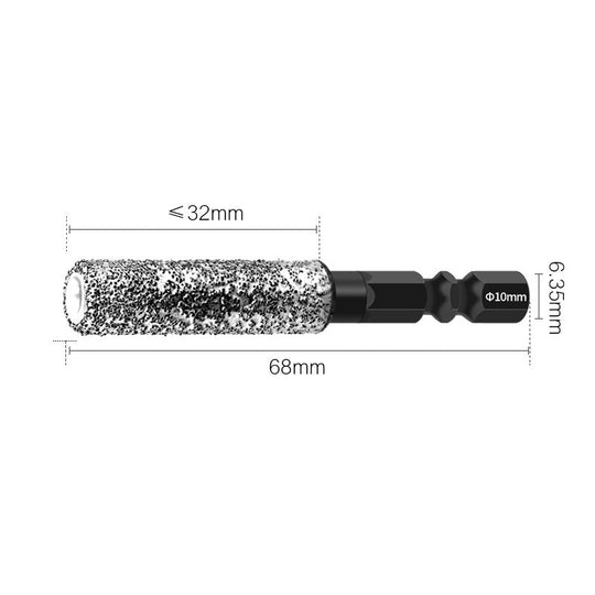 🔥2-in-1 Hexagonal Shank Brazing Dry Drilling Specialized Hole Opener