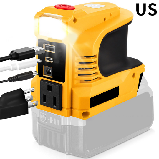 ⚡Compact DC to AC Inverter - Suitable For Cars, Motorhomes, Outdoor