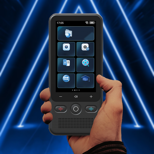 🗣️50K+ SOLD!🌐Multifunctional Portable Translator – Real-Time 2-Way Voice Translation, Offline Mode & 100+ Languages Supported📱