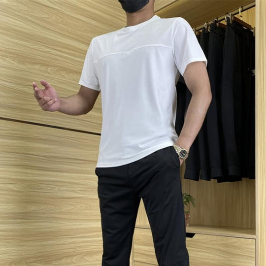 🏃‍♂️Men's Casual Sports Short-Sleeved Shirt & Pants 2-Piece Set
