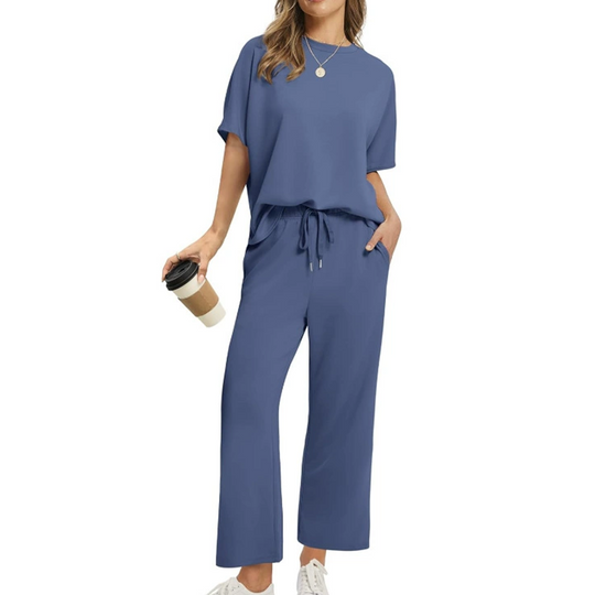 ⏳Time-limited Special⏰Women's Soft Casual Top and Pants Set