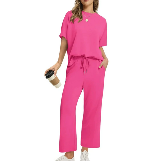 ⏳Time-limited Special⏰Women's Soft Casual Top and Pants Set