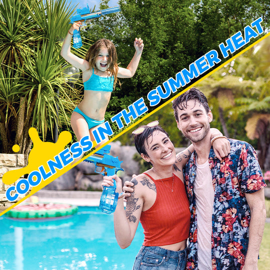 Electric Rapid-Fire Water Shooter for Outdoor Fun