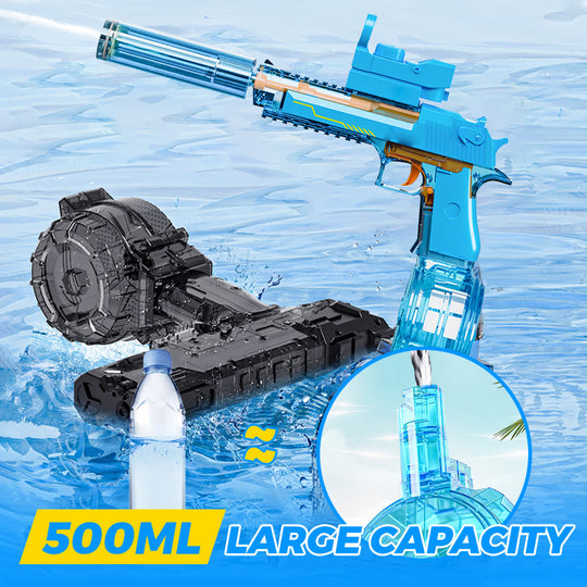 Electric Rapid-Fire Water Shooter for Outdoor Fun