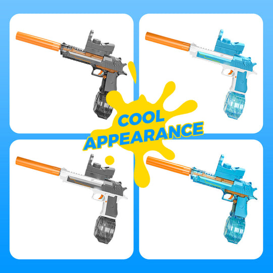 Electric Rapid-Fire Water Shooter for Outdoor Fun