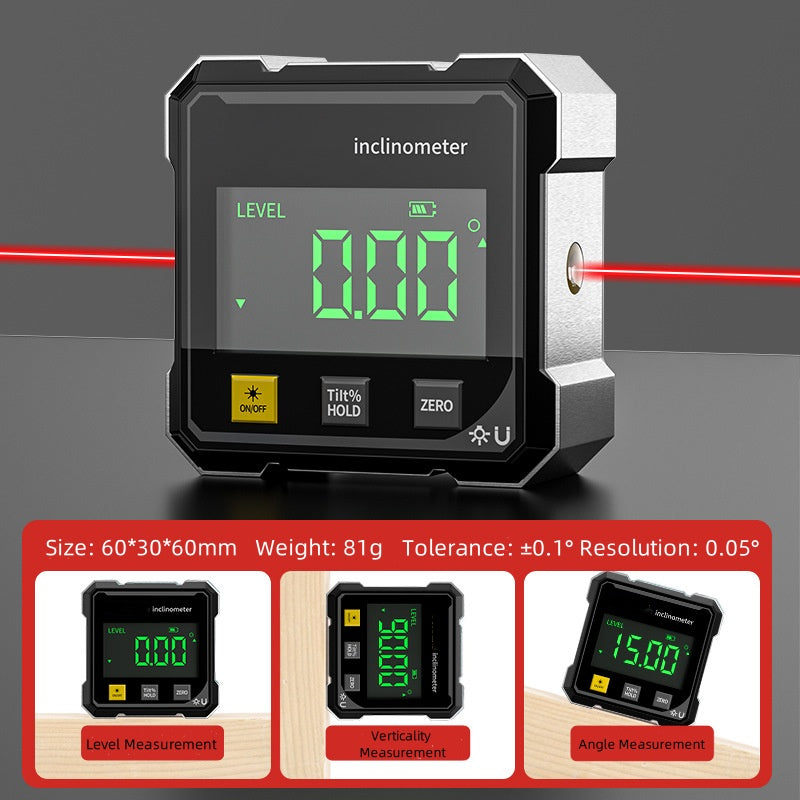 🏆Limited time 50% discount🔧Pousbo® Mini LCD Digital Inclinometer Angle Gauge✨
