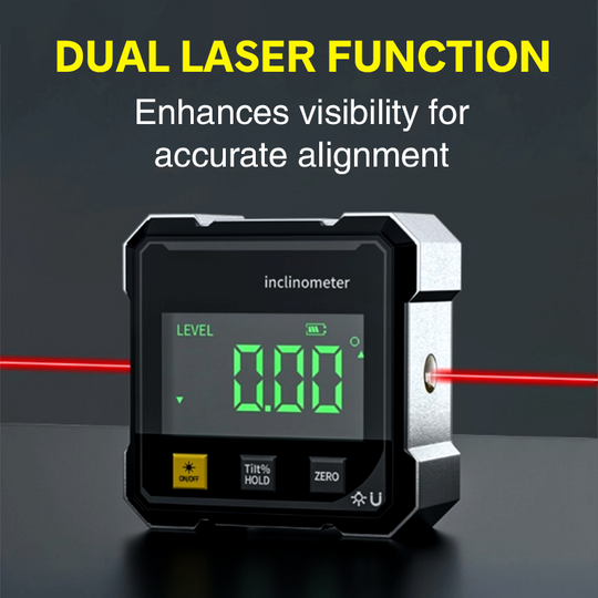 🏆Limited time 50% discount🔧Pousbo® Mini LCD Digital Inclinometer Angle Gauge✨