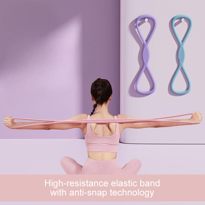 Resistance Bands, Figure 8 Exercise Bands for Women Men💪