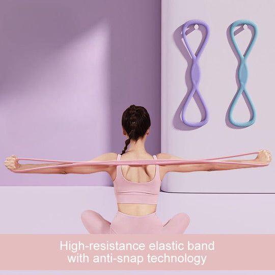Resistance Bands, Figure 8 Exercise Bands for Women Men💪