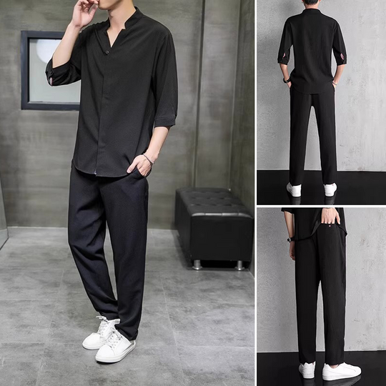 ⏳Time-limited Special⏰Men’s Breathable Causal 2-Piece Set