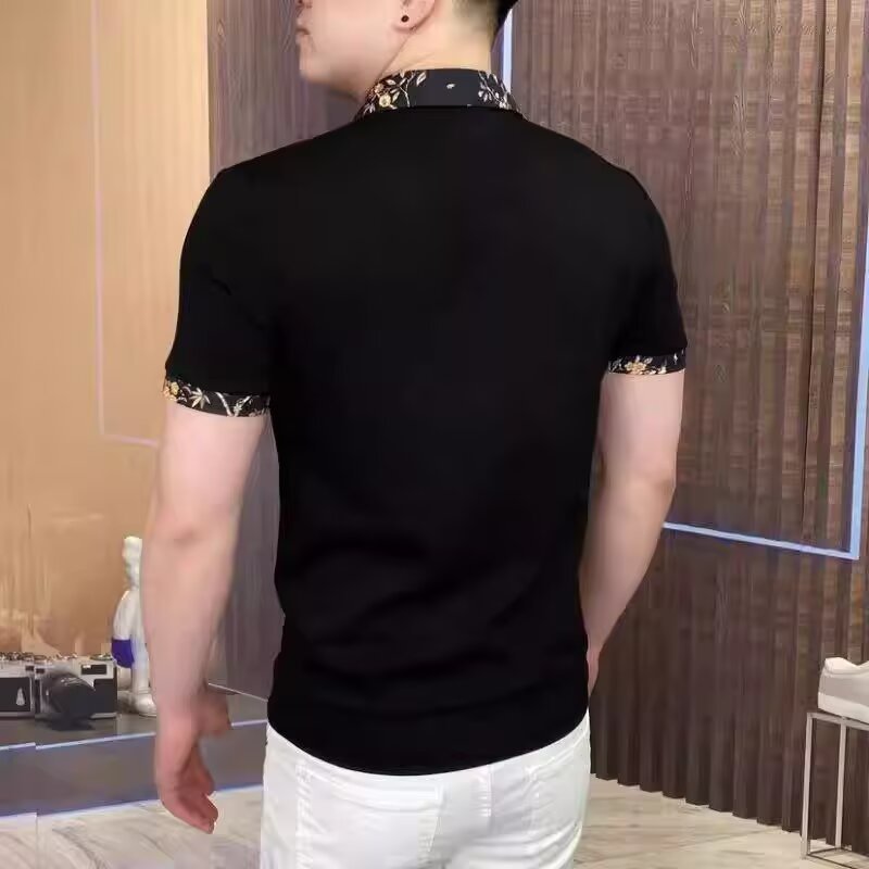 🔥Men's Casual Printed Short-Sleeve Shirt