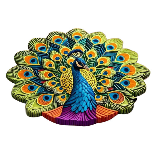 🏠2025 New Product🦚 Quick-Dry Non-Slip Peacock Mat