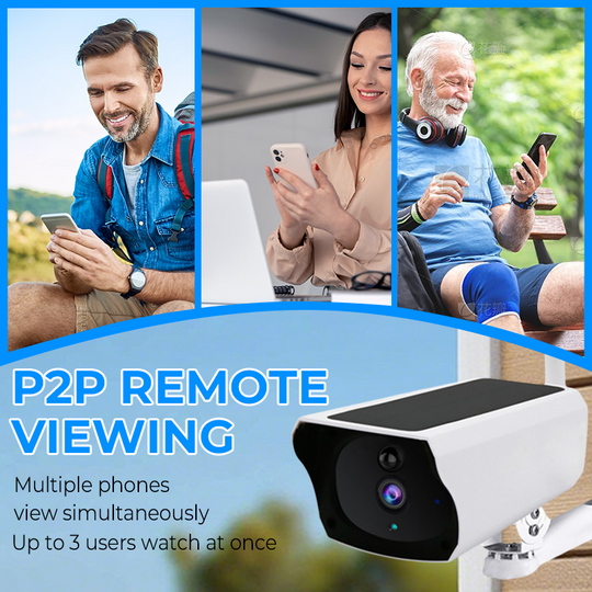 🔥Solar Wireless Security Cameras