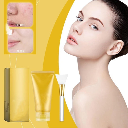 Kojic Acid Turmeric Overnight Wrapping Mask for Glowing Skin
