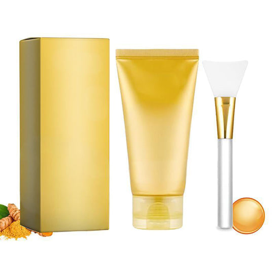 Kojic Acid Turmeric Overnight Wrapping Mask for Glowing Skin