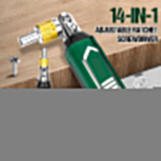 14-in-1 Adjustable Ratchet Screwdriver