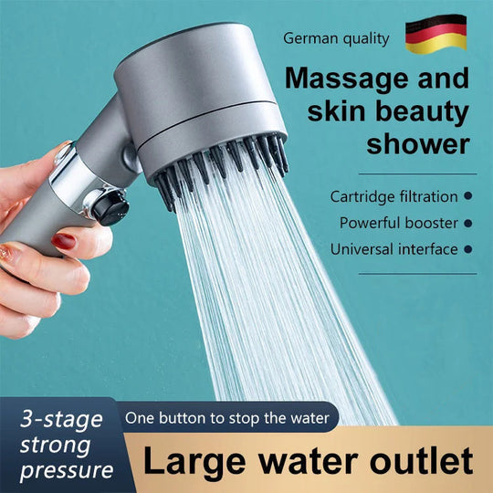 ✨Limited-time 50% discount🚿 Beauty and skin massage glorifying shower