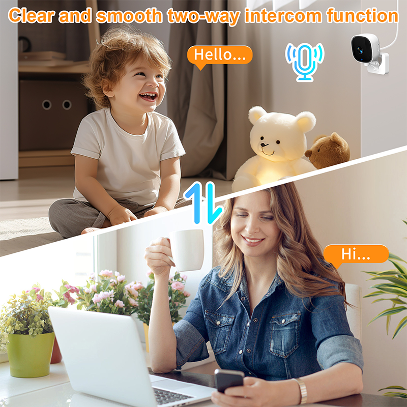 🔥Crystal-clear  security camera🎥Color Night Vision🌙 24/7 Recording & Smart Alerts 🚨 Easy Install! 🔒