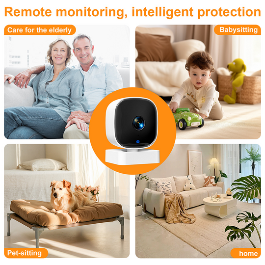 🔥Crystal-clear  security camera🎥Color Night Vision🌙 24/7 Recording & Smart Alerts 🚨 Easy Install! 🔒