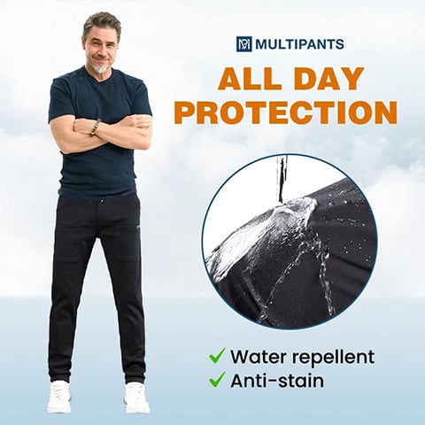Hot Sale 50% OFF🏆MultiPants – High Stretch Multi-pocket Durable Cargo Pants