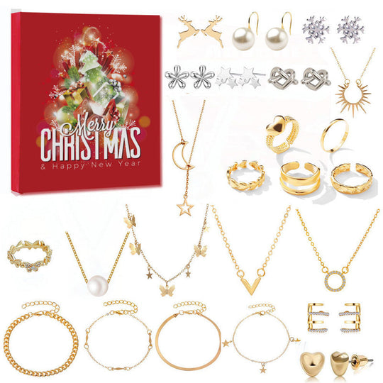 ✨🎄Christmas Sales 49% OFF📿24PCS Christmas Jewelry Mystery Box